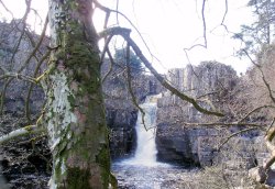 High Force Falls in Middleton in Teesdale, County Durham Wallpaper