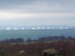 A view from Brimham Rocks in North Yorkshire Wallpaper