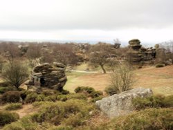 Brimham Rocks, Harrogate, North Yorkshire Wallpaper