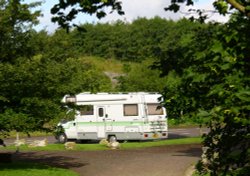 Parking up at Grin Low Country Park Wallpaper