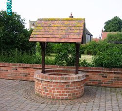 Wishing Well, North Scarle, Lincolnshire Wallpaper