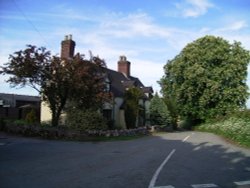 Farm cottages in Elmhurst, Staffordshire