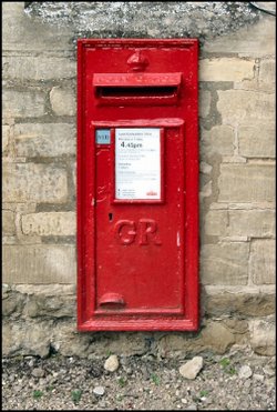 George V Post Box, Belton, Lincolnshire