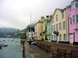 Morning clouds in Dartmouth, Devon Wallpaper