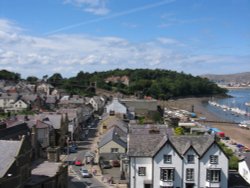 Conwy Town, Gwynedd, Wales Wallpaper