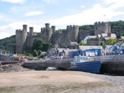 Conwy Castle, Conwy, Gwynedd, Wales Wallpaper