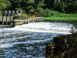 Weir at Cossington Mill