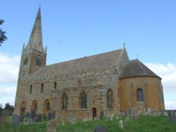 All Saints Saxon Church, c.680, Brixworth, Northamptonshire Wallpaper