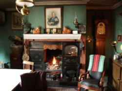 Colliery Cottage Living Room, Beamish Open Air Museum, Beamish, County Durham Wallpaper