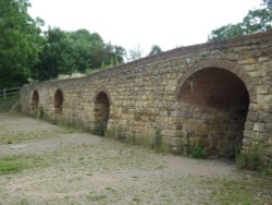 Lime Kilns at Moira Furnace Wallpaper