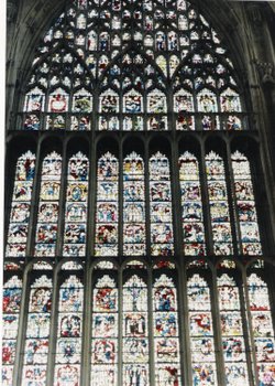 Inside York Minster, York, North Yorkshire