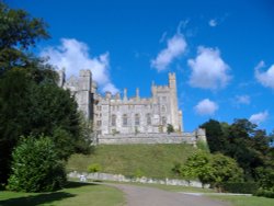My first view on tour at Arundel Castle, Arundel, West Sussex Wallpaper