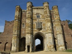 Rear View of Gate House, Thornton Abbey, Thornton, Lincolnshire Wallpaper