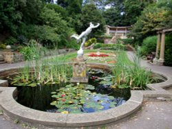 The Italian Gardens, Scarborough. Wallpaper