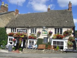 The Blue Boar pub, Chipping Norton Wallpaper