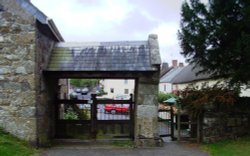 Church gates -  Drewsteignton