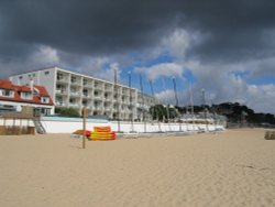 Storm approaching at Sandbanks, Dorset