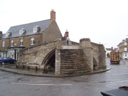 Trinity Bridge, Crowland. Wallpaper