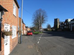 The village of Brinklow, Warwickshire