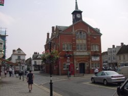 Thame Town Hall in Oxfordshire Wallpaper