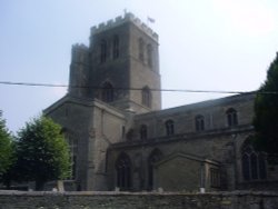 St Mary's Church in Thame, Oxfordshire Wallpaper