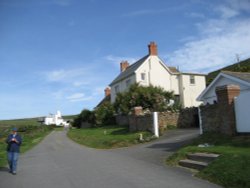 On the trail in Croyde, Devon