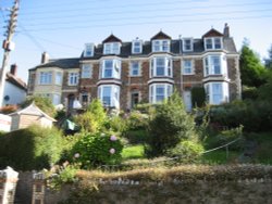 Interesting Building in Combe Martin, Devon Wallpaper