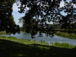 Upper lake, Cusworth Hall & Museum, Doncaster, South Yorkshire