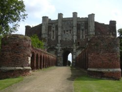 Gatehouse at Thornton Abbey, Lincolnshire Wallpaper