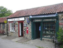 Ryedale Folk Museum shops, Hutton-le-Hole, North Yorkshire