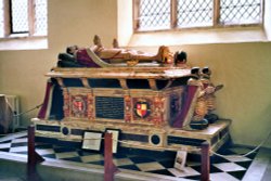 Howard tomb at St Michael's Church, Framlingham, Suffolk Wallpaper