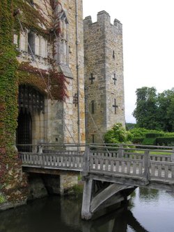 The gatehouse at Hever Castle in Kent
