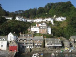 Clovelly in Devon Wallpaper