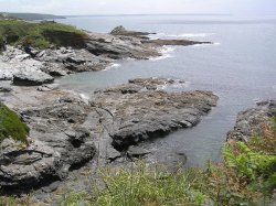 Bessy's Cove, near helford, Cornwall Wallpaper