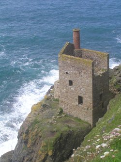 Botallack Mine buildings, near St Just, Cornwall