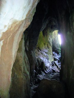 One of the inner Caves in Thors Cave