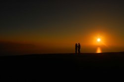 sunset from Great Orme Wallpaper