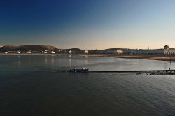 Llandudno from the pier Wallpaper