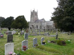 The Church of Avebury St. James Wallpaper