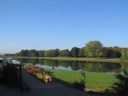 The Sailing Lake, Fairlands Valley Park, Stevenage, Hertfordshire