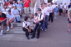Policewomen at Trent Bridge Cricket Ground, Nottinghamshire
