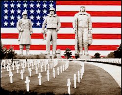 That Many May Live, Cambridge American Military Cemetery & Memorial