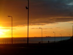 Early morning Hartlepool, County Durham Wallpaper