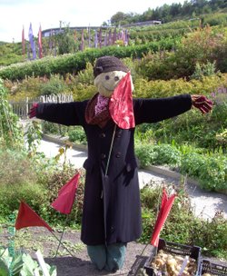 Scarecrow, The Eden Project, Bodelva, Cornwall
