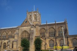 Sherborne Abbey in Dorset Wallpaper