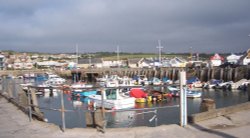 West Bay harbour, Dorset