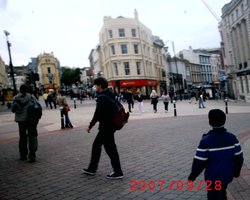 Hastings Town in Summer Wallpaper