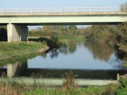 A6 bridge over the River Soar, Barrow upon Soar, Leicestershire