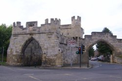 Walmgate Bar, York, North Yorkshire Wallpaper