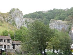 Cheddar and Gorge, Somerset Wallpaper
